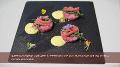 Amberjack tartare with salicornia  | Terrazza Danieli | Venice Hotels