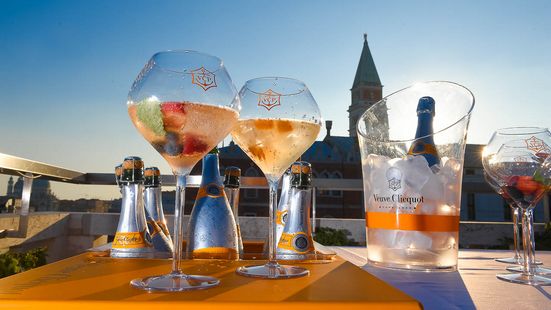 Veuve Clicquot Rich at the Restaurant Terrazza Danieli