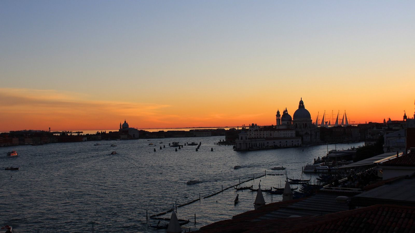Sunset over the Grand Canal