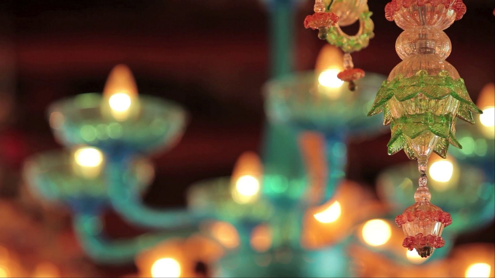 Murano glass lamp