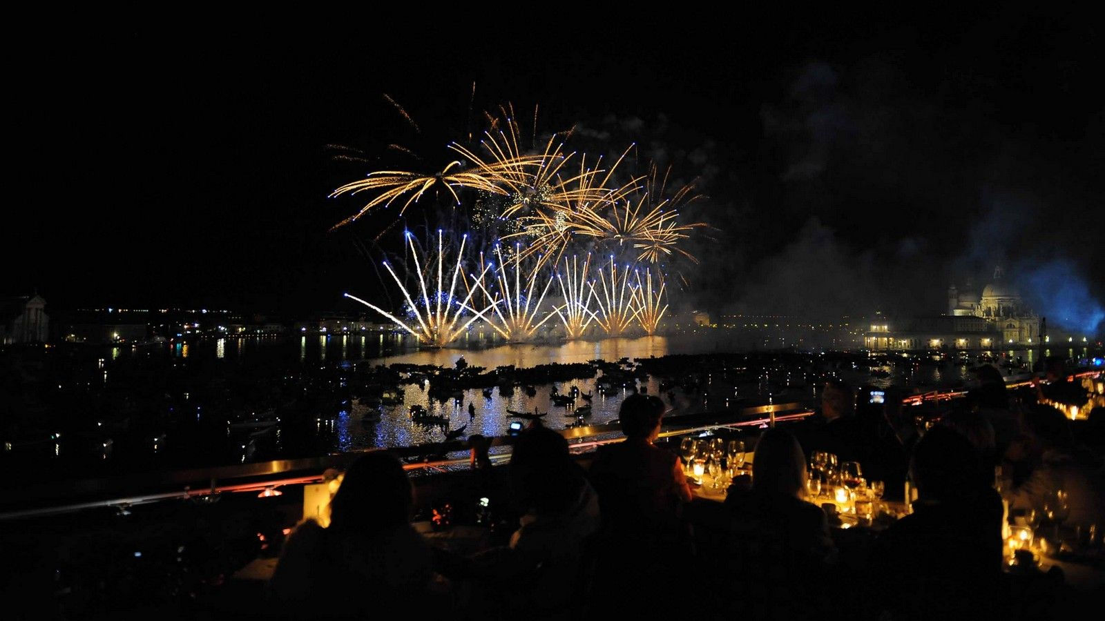 Fuochi d'artificio festa del redentore